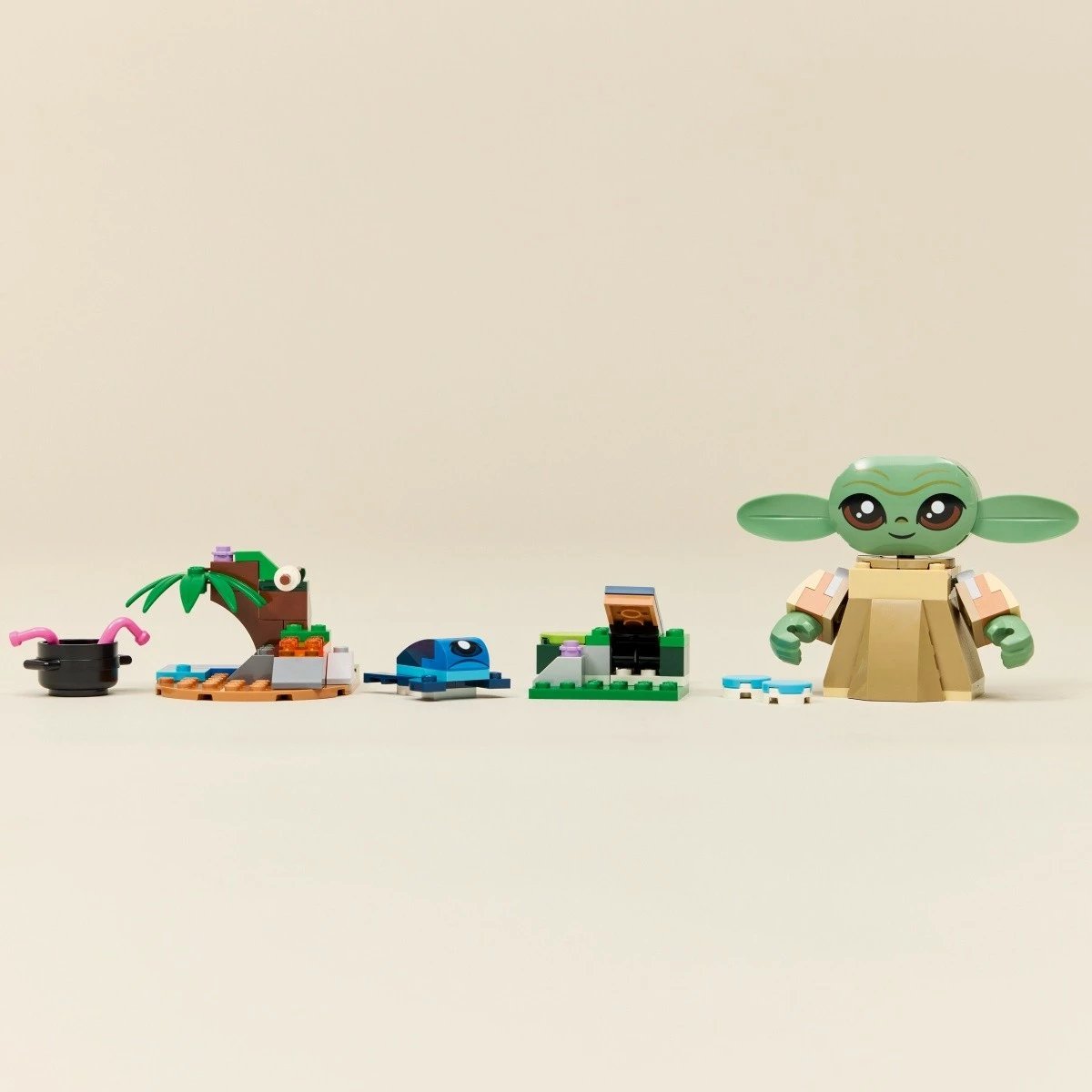 Set ndërtesash LEGO Star Wars 75443 Grogu's House, 107 copa, 4+, i vogël
