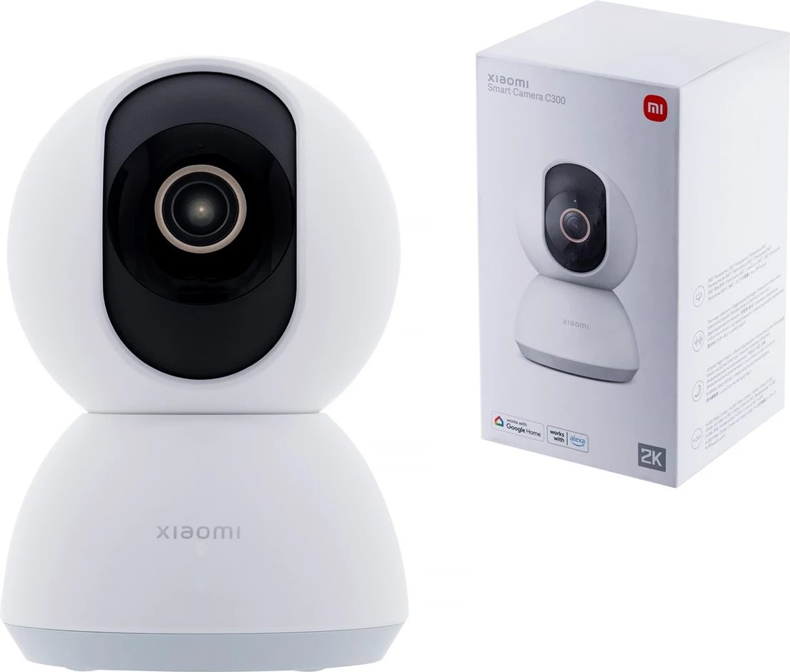 Kamerë sigurie Xiaomi C300, 2K, e bardhë