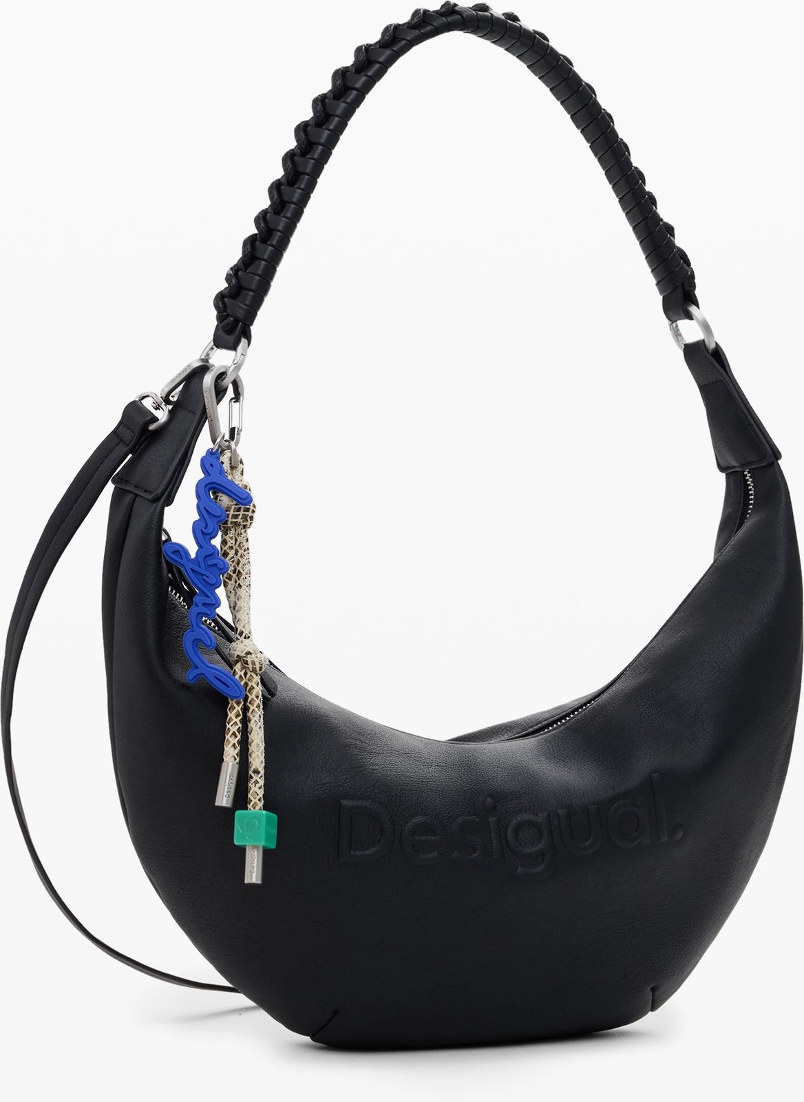 Çantë për femra DESIGUAL Half Logo Zante, e zezë