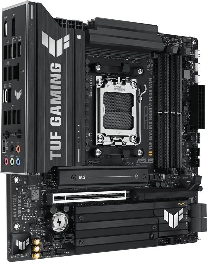 Pllakë amë ASUS TUF GAMING B850M-PLUS WIFI, Socket AM5, micro ATX