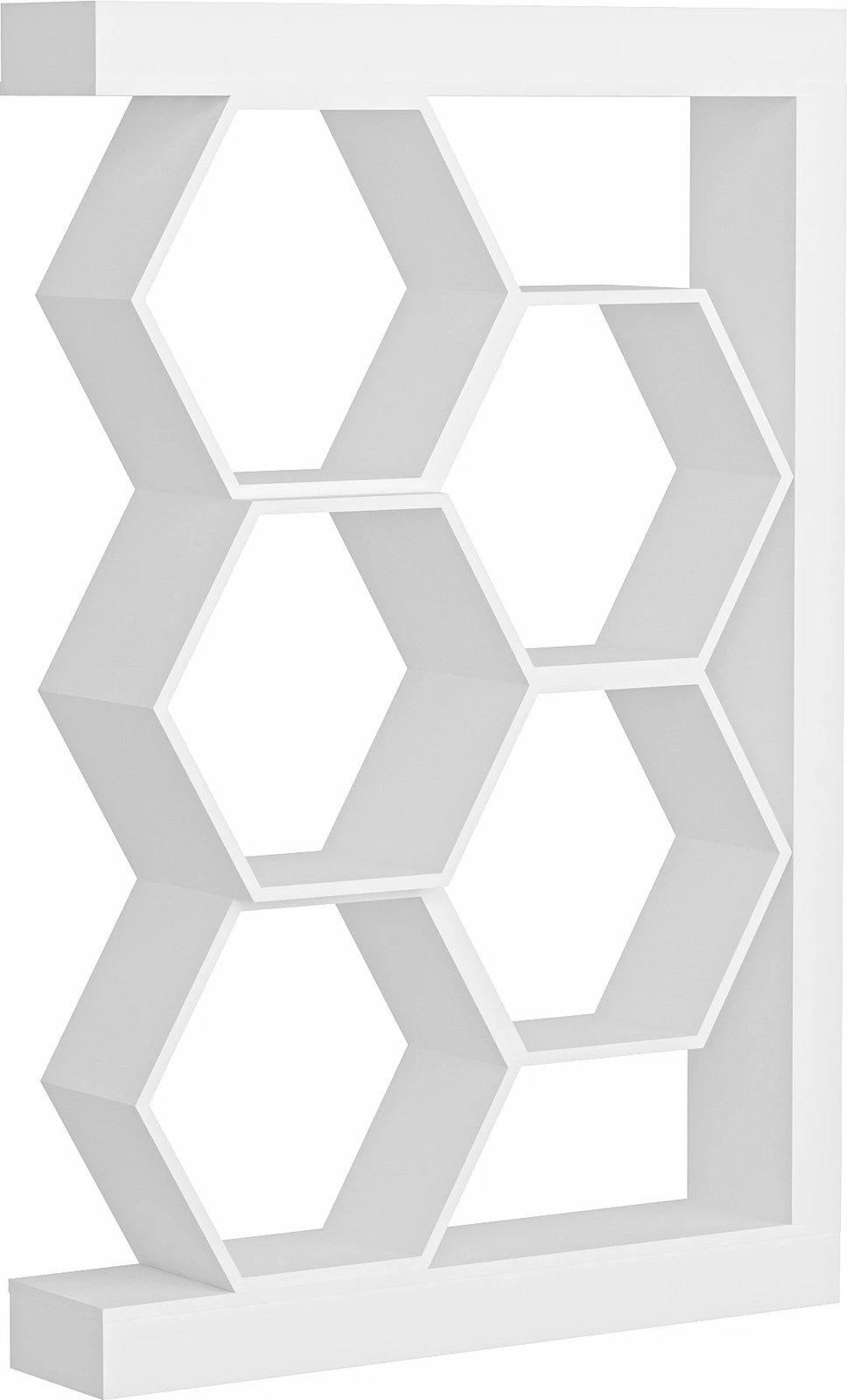 Raft librash modern Skye Decor Artemis, i bardhë