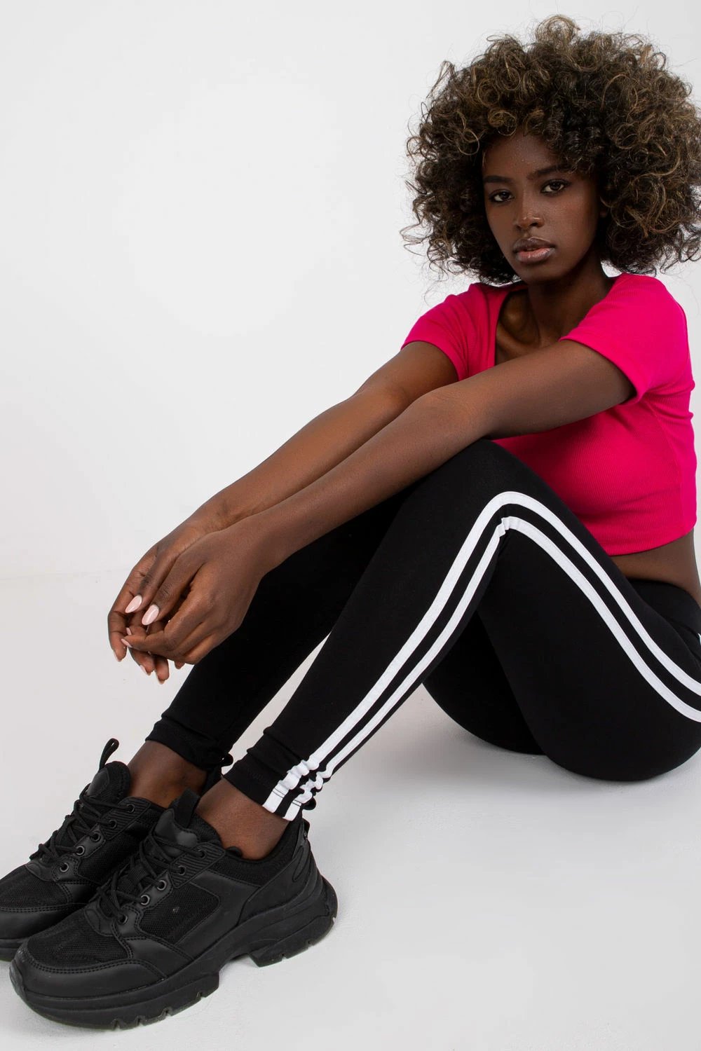 Leggings për femra BFG 167332, të zeza