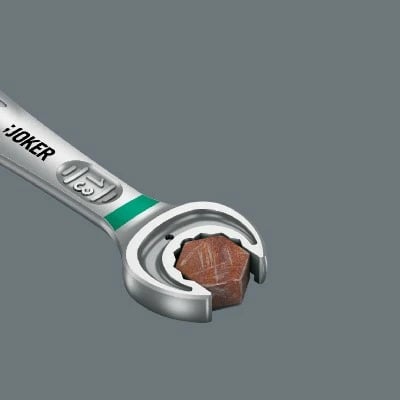 Set çelësa kombinues Wera Joker 11 copë, 8-19mm, çelik inox, mat, me kuti bartëse
