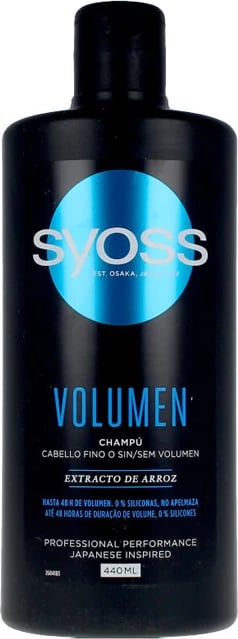 Shampon për flokë unisex Syoss Volumen 440ml