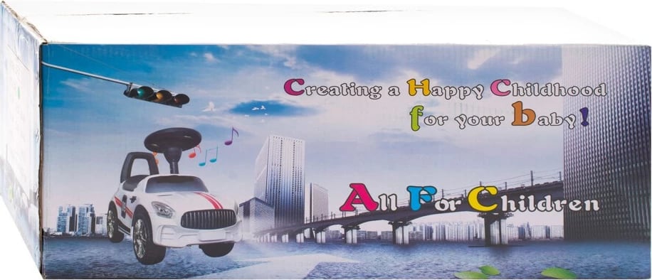 Auto lodër ride-on, Baby Mix, Racer, me panel zëri, 12m+, ngarkesa 25 kg, jeshile