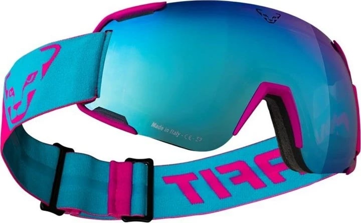 Syze skijimi Dynafit Tlt evo-pink glo-silvretta cat s3, Rozë