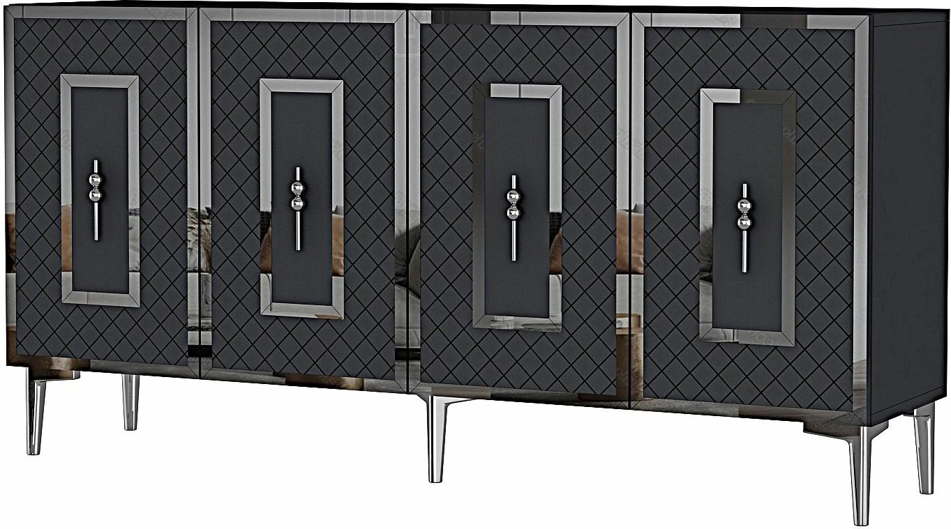 Konsol Skye Decor, Puma 150, antracit, argjend