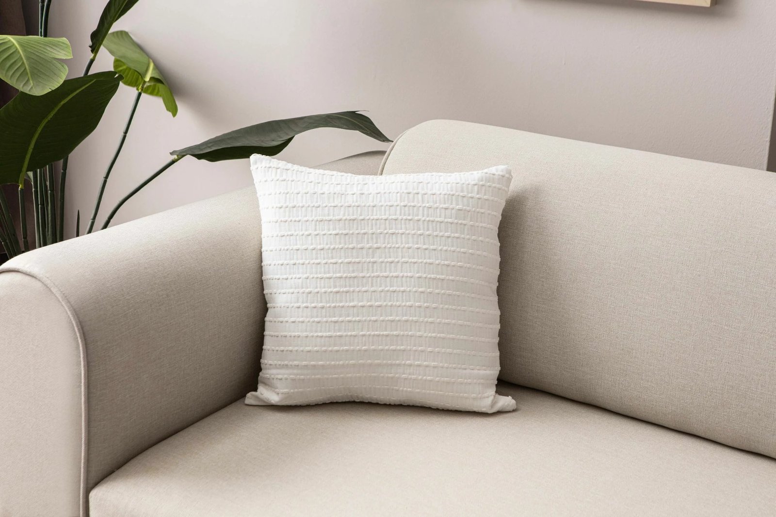 Set mbulesash jastëku (2 copë), e bardhë, Evila Originals, 43x43cm