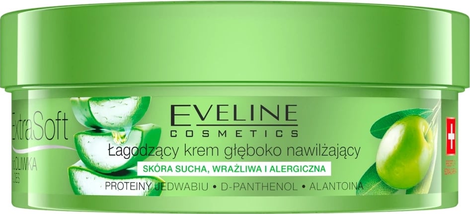 Krem hidratues për fytyrë dhe trup Eveline Cosmetics Extra Soft Soothing Deep Moisturizing për femra 175ml
