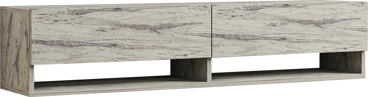 Komodë TV Hanah Home, Arges - Freesia, mermer travertin