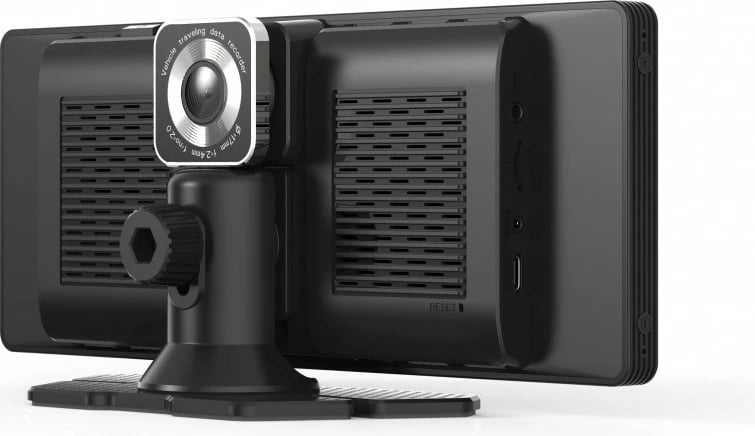 Ekran multimedial për makinë Maxcom MC01 Vibe, 9.3" HD IPS, kamerë përpara, i zi