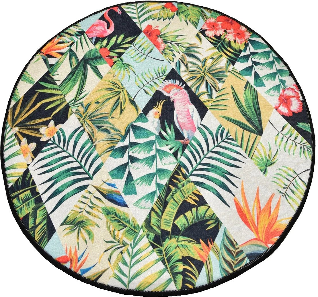 Tapet banje Mijölnir, Patch Djt, shumëngjyrësh, 100 cm