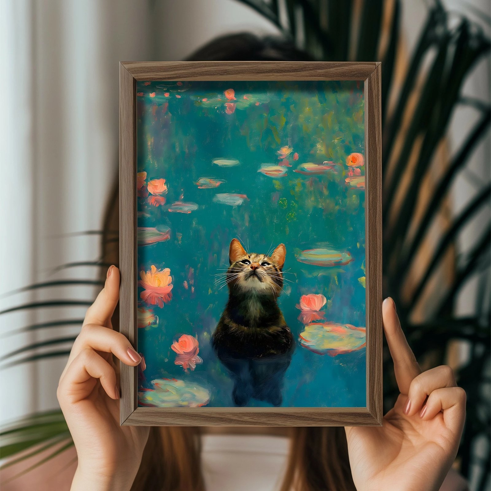 Pikturë dekorative me kornizë MDF, Wallity, GE188-L