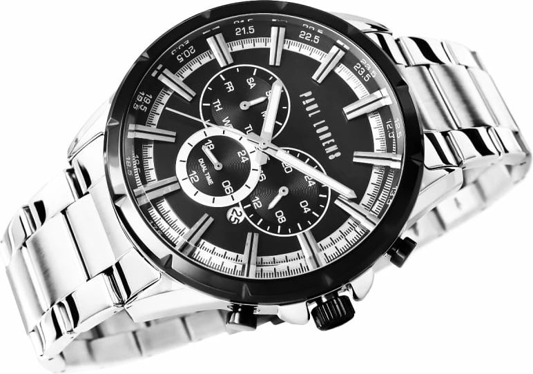 Orë dore për meshkuj Paul Lorens, argjendtë