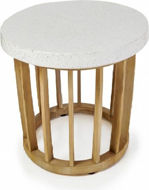 Tavolinë anësore Ithaka, natyrale, 50x50x53