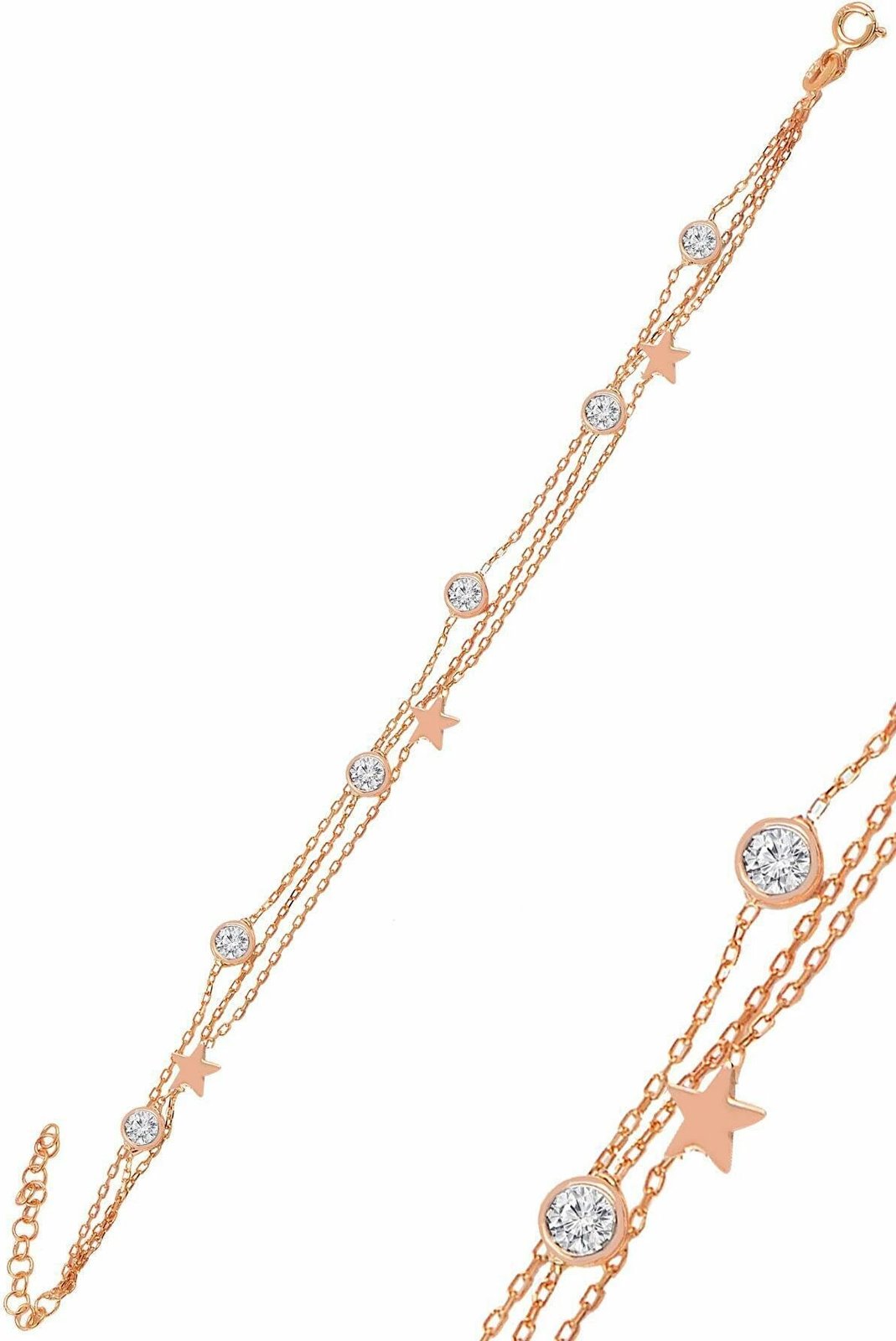 Byzylyk argjendi Elika Silver, shumëngjyrësh, PP4248