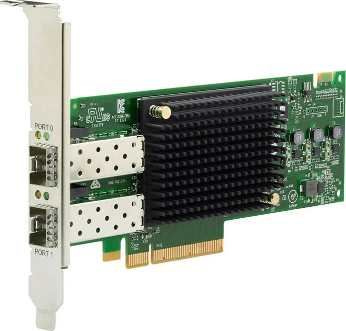 Kartë kontrolluese HPE SN1610E, 32Gb, 2 porta, Fibre Channel, Hewlett Packard Enterprise, R2J63A Kartë kontrolluese HPE SN1610E, 32Gb, 2 porta, Fibre Channel, Hewlett Packard Enterprise, R2J63A