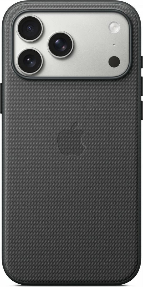 Mbështjellës Apple TechWoven me MagSafe për iPhone 17 Pro Max, i zi
