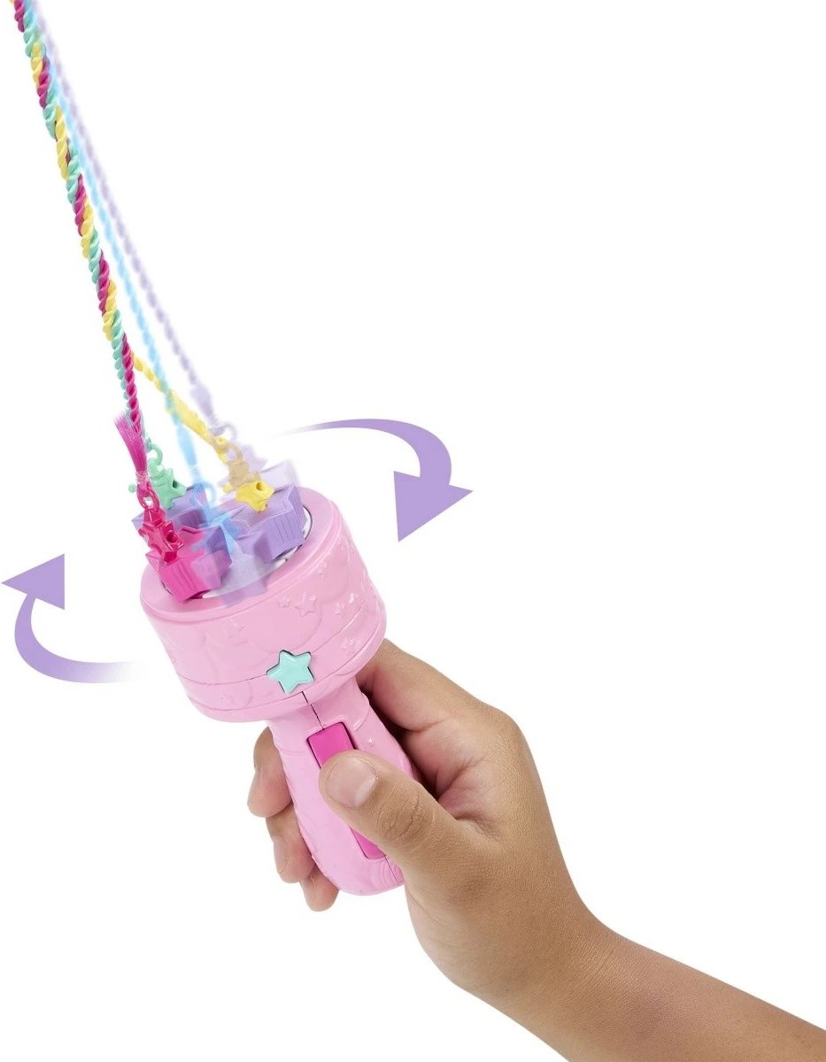 Kukull Barbie Dreamtopia Princess me kaçurrela, Mattel JCW55, me aksesorë, shumëngjyrëshe