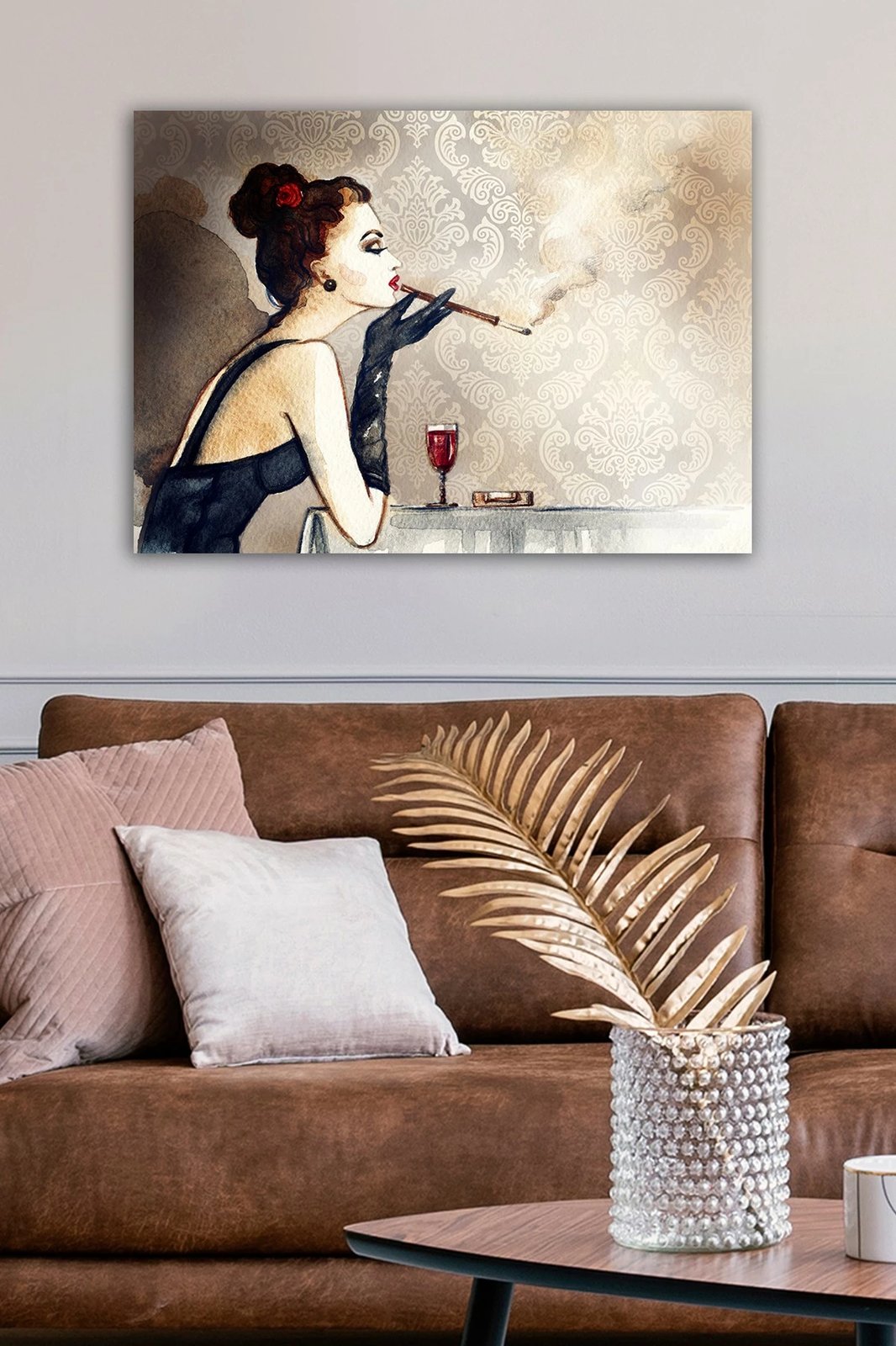 Pikturë dekorative në kanavacë, Wallity, 301227356-5070, shumëngjyrëshe, 50x70cm