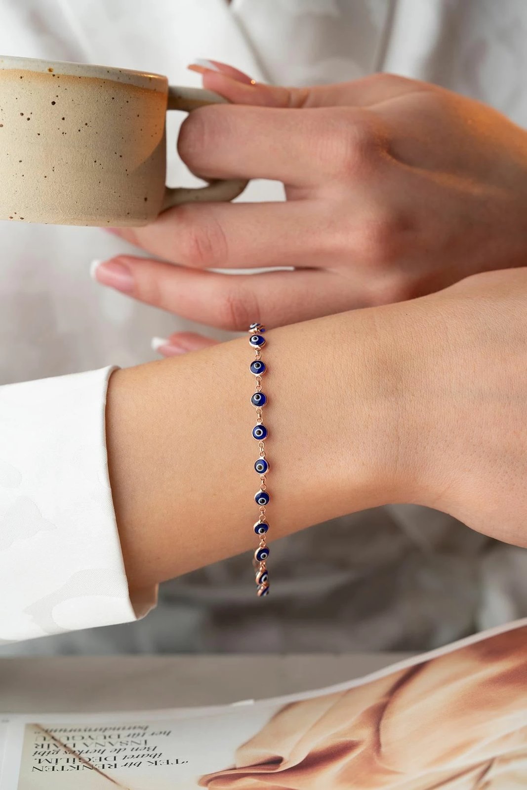 Byzylyk argjendi, ngjyrë rozë dhe kaltër, Jumeon, NRZ1000345