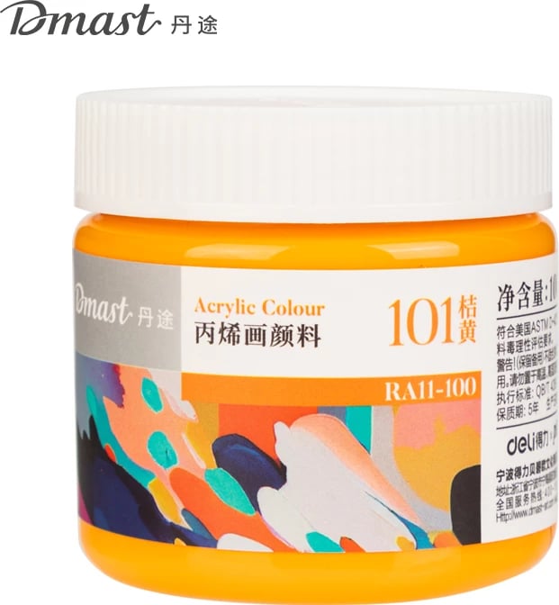 DELI NGJYRE AKRIL 100ML 101 ORANGE