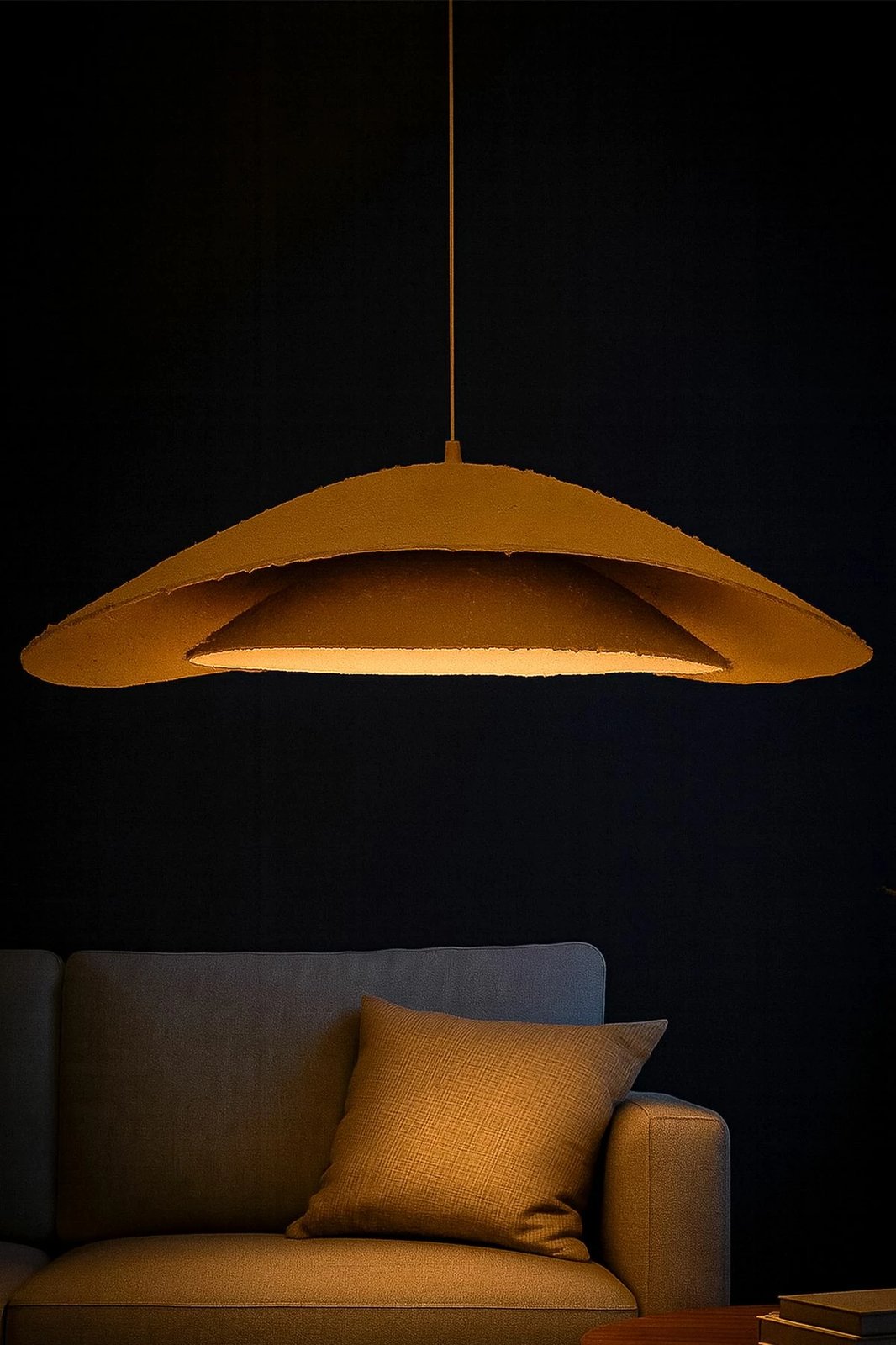 Llambë tavani Opviq, BK223, ngjyrë krem dhe e bardhë