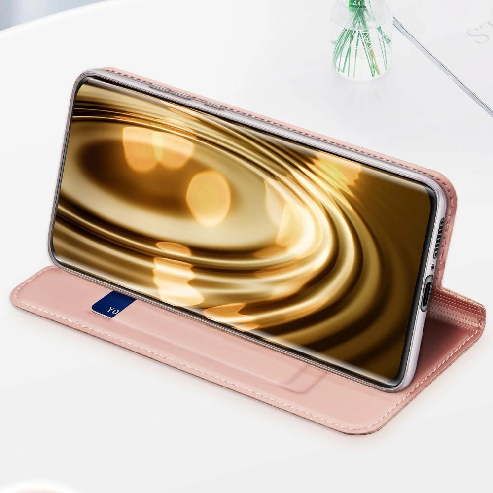 Mbështjellës Dux Ducis Skin Pro Bookcase për Xiaomi Mi 11 Pro, rozë