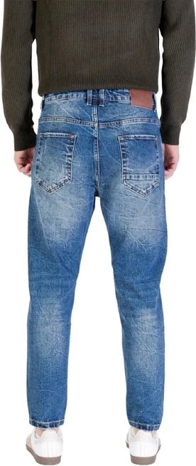 Pantallona Gianni Lupo jeans meshkuj, blu