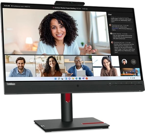 Monitor Lenovo ThinkVision T24mv-30, 23.8", Full HD, LED, i zi