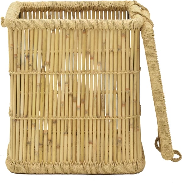 Shportë rrobash Dremia Inart set 2 copë bambu natyrale
