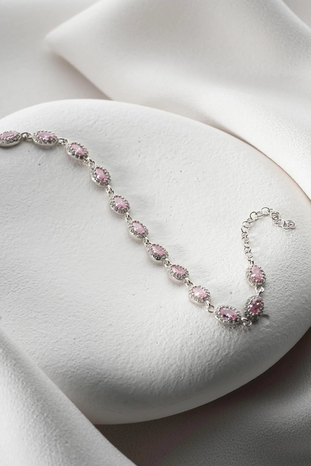 Byzylyk argjendi Jumeon, ngjyrë argjendi dhe rozë, NRZ1000379