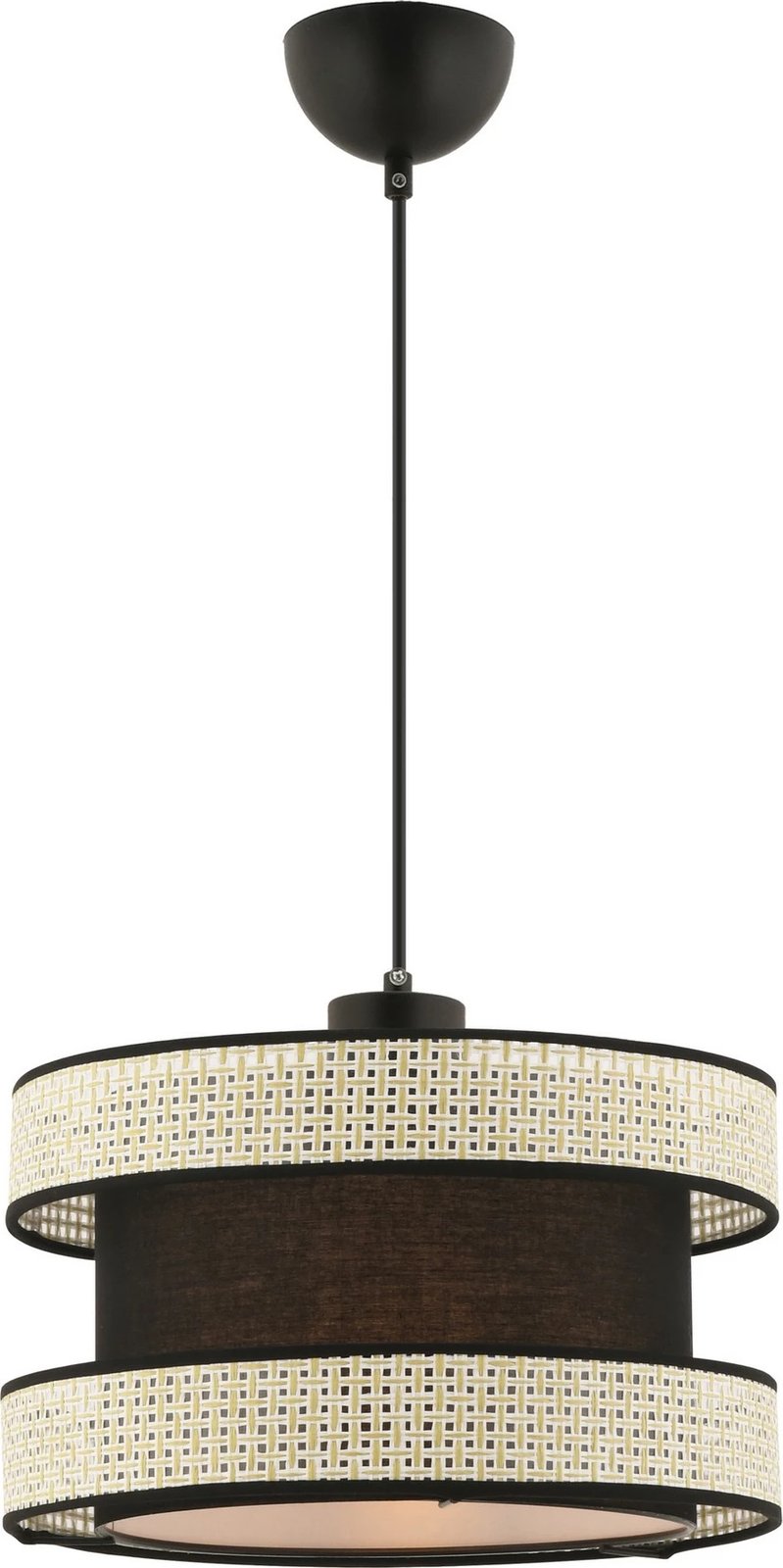 Llambë tavani Opviq, Halo, krem dhe e zezë Llambë tavani Opviq, Halo, krem dhe e zezë