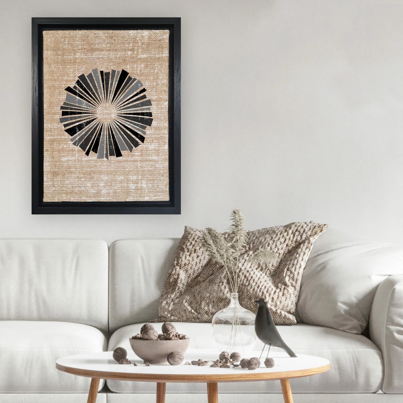 Pikturë dekorative në kanavacë Wallity, shumëngjyrëshe, LSJ31804047880, 36x46cm