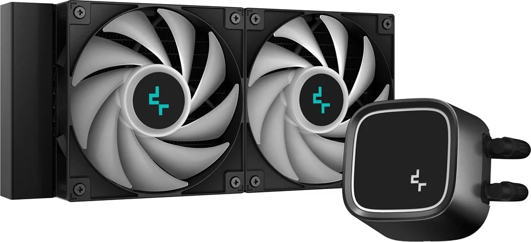 Ftohësi i lëngshëm për procesor DeepCool LE520, 12 cm, i zi
