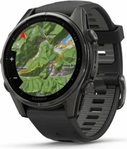 Orë sportive Garmin për meshkuj/femra, e zezë