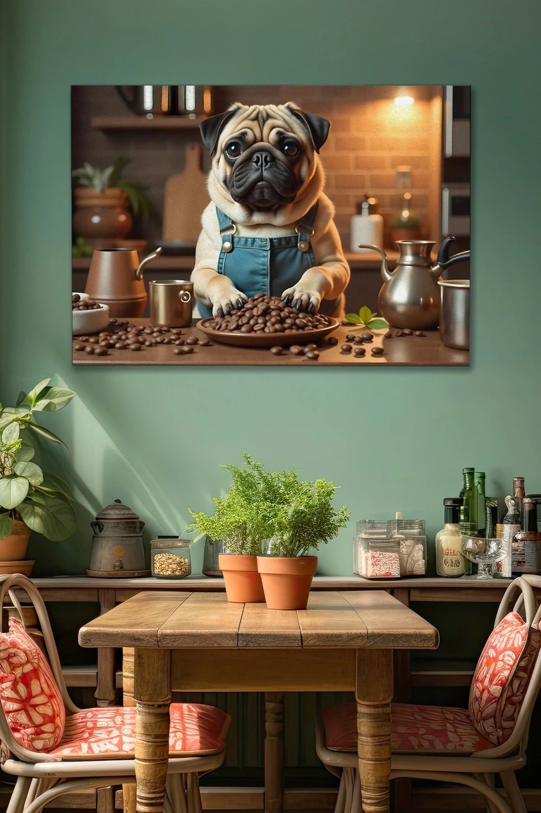 Pikturë dekorative në kanavacë, shumëngjyrëshe, Ersyaıhyvn16, 50x70cm