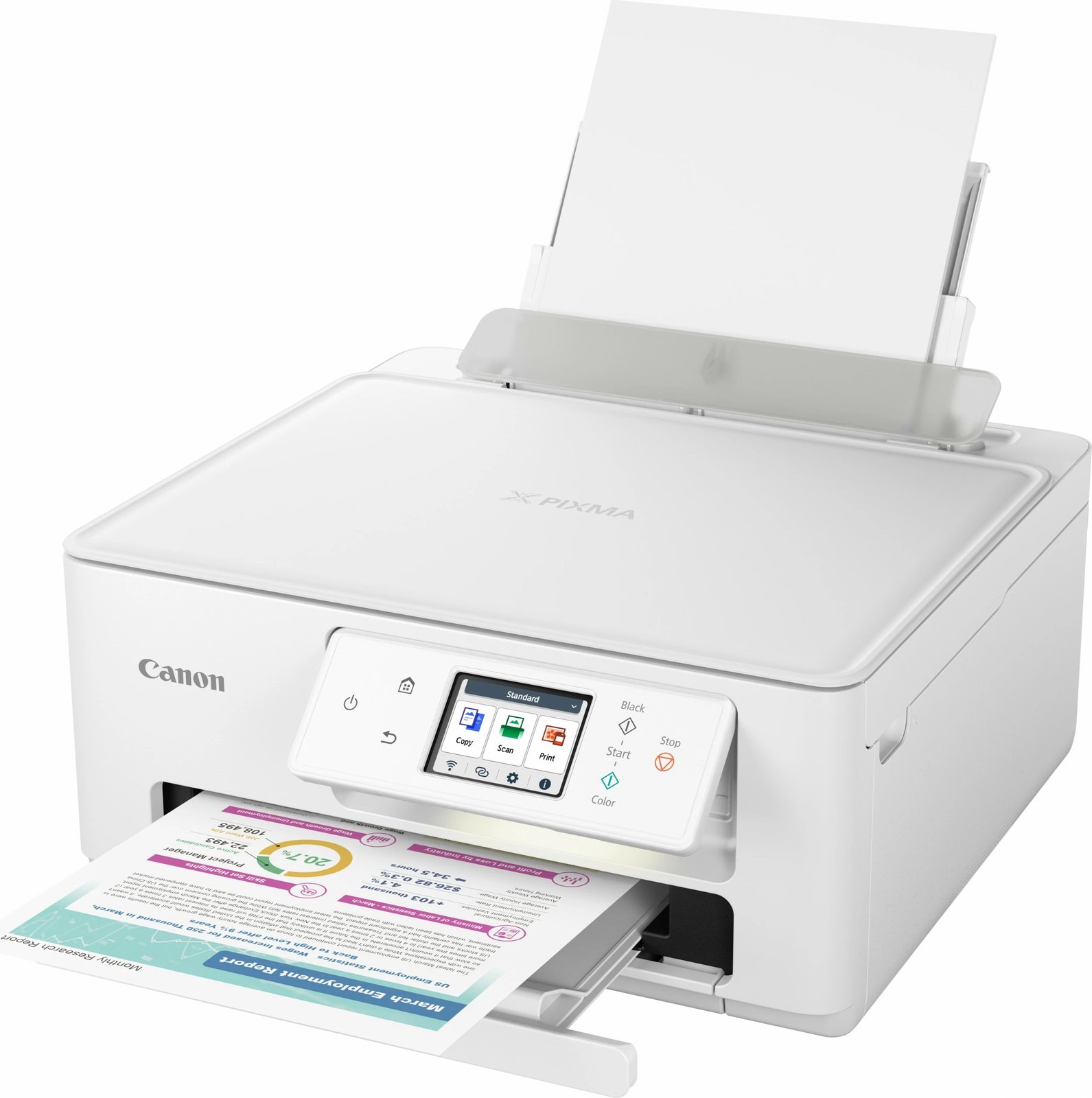 Printer Canon PIXMA TS7650i, Inkjet, 1200 x 1200 DPI, A4, Bardhë Printer Canon PIXMA TS7650i, Inkjet, 1200 x 1200 DPI, A4, Bardhë