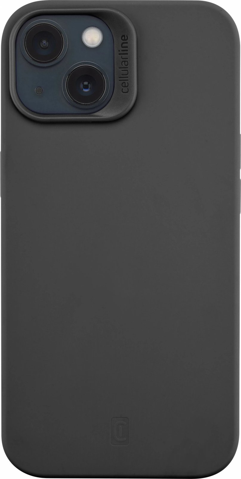 Mbështjellës Cellular Line Sensation për iPhone 14, silikon, i zi