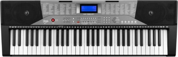 Tastierë V-tone VK 100-61 për fëmijë, 61 taste, e zezë