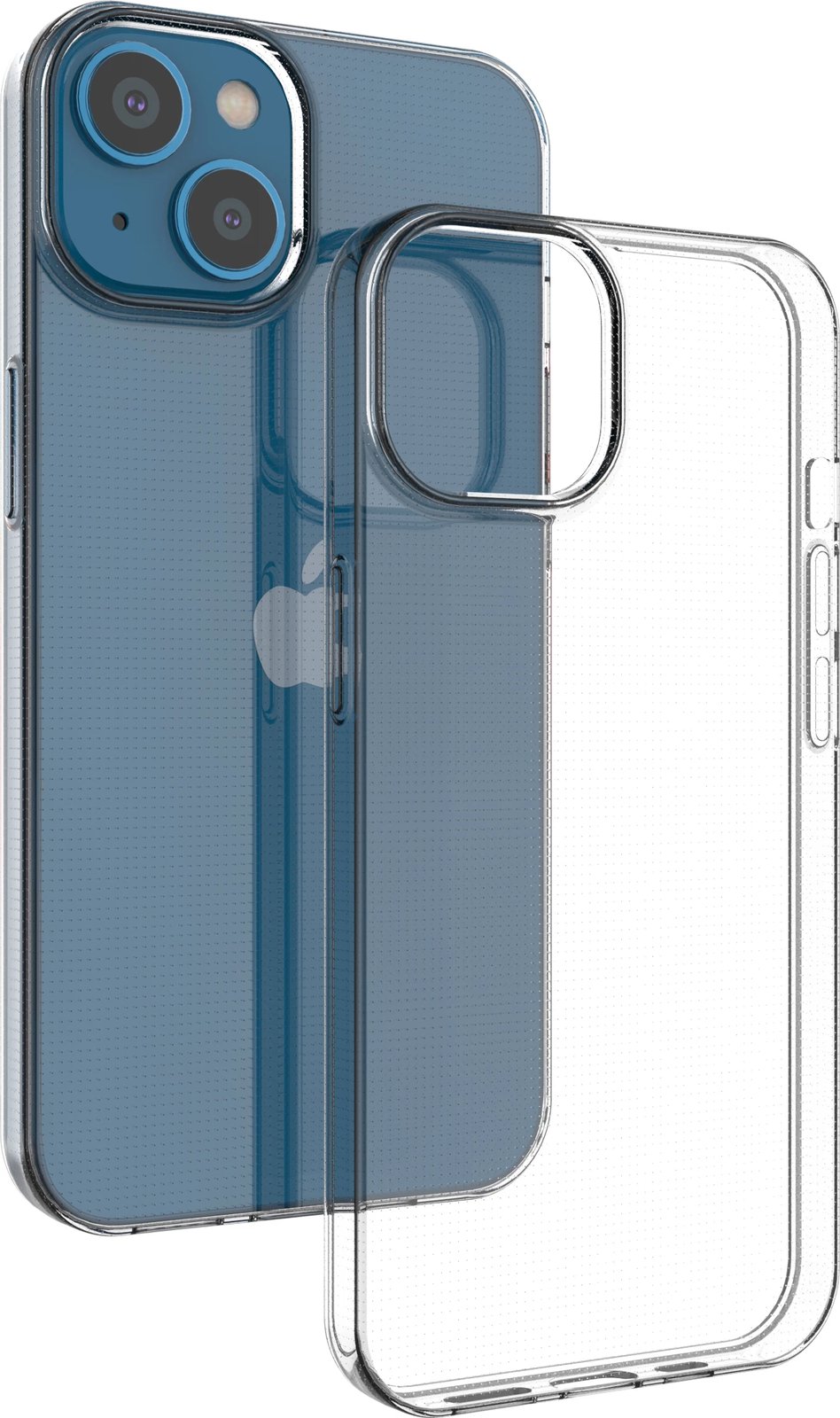 Mbështjellës Hurtel Ultra Clear 0.5mm për iPhone 14, Transparent
