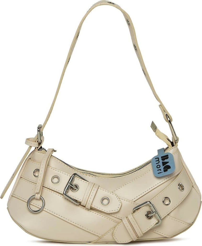 Çantë shpine krah për femra, ngjyrë krem, Zoozie Bags, M000008448