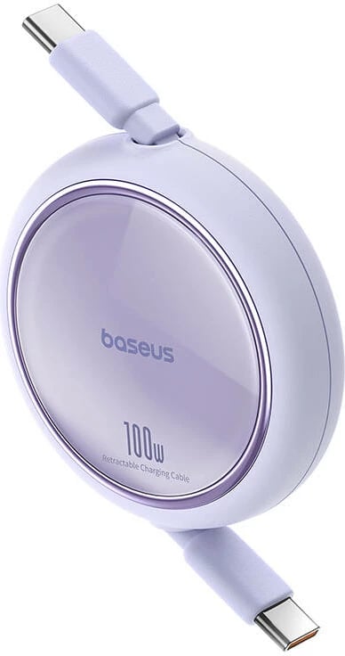 Kabllo USB-C në USB-C Baseus Free2Draw, 1m, 100W, vjollcë Kabllo USB-C në USB-C Baseus Free2Draw, 1m, 100W, vjollcë