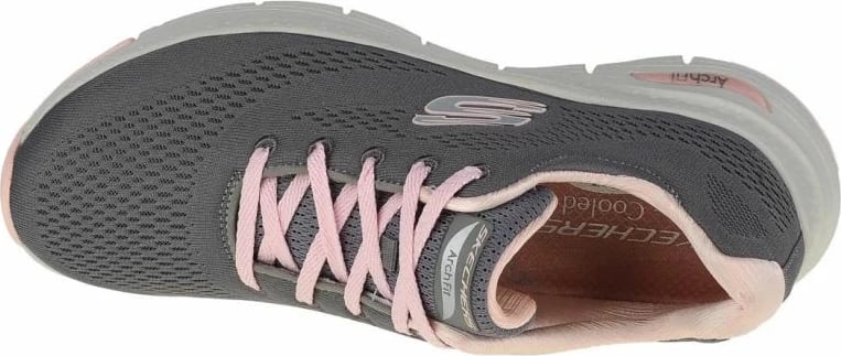 Atlete femra Skechers, të hirtë