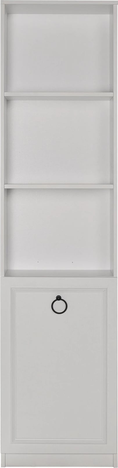 Raft librash Hanah Home, Ktp-1310-Bb-1, ngjyrë e bardhë, 45x185x24 cm