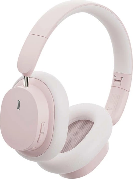 Kufje pa tela, Baseus Bowie D05, Bluetooth 5.2, 70h bateri, 40mm, rozë e artë