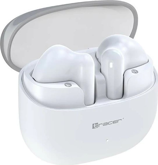 Kufje Tracer T12, True Wireless, Bluetooth 5.4, bardhë