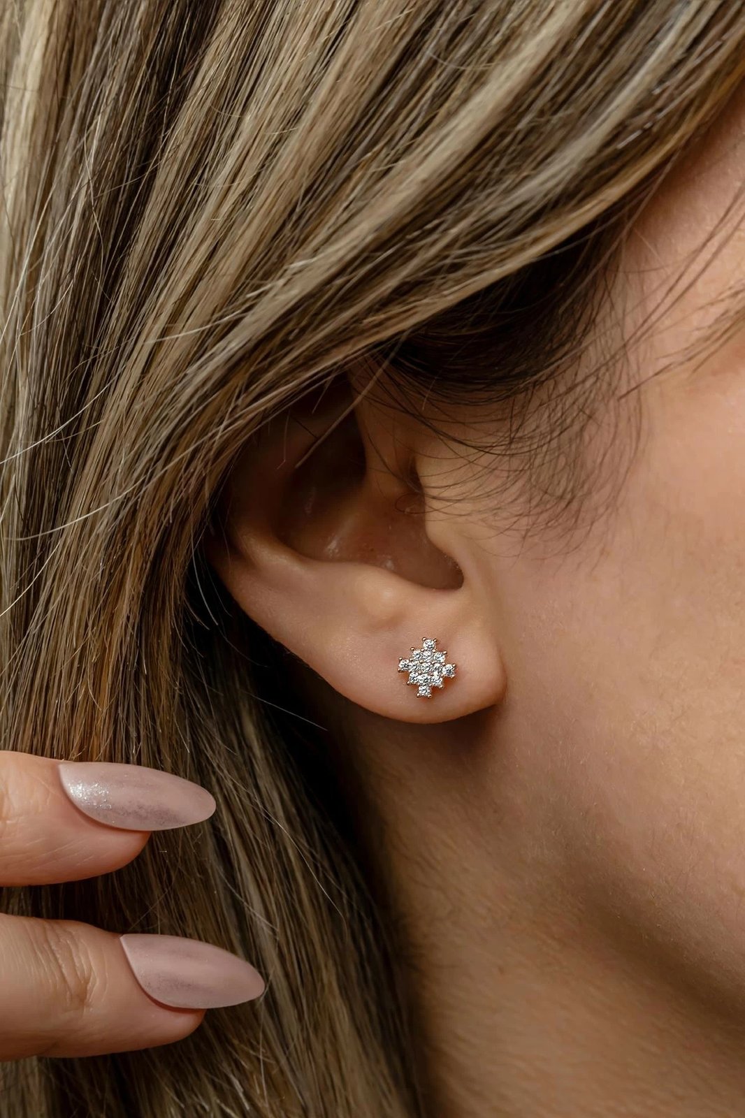 Vathë argjendi ngjyrë rozë gold, Jumeon, NRZ999485