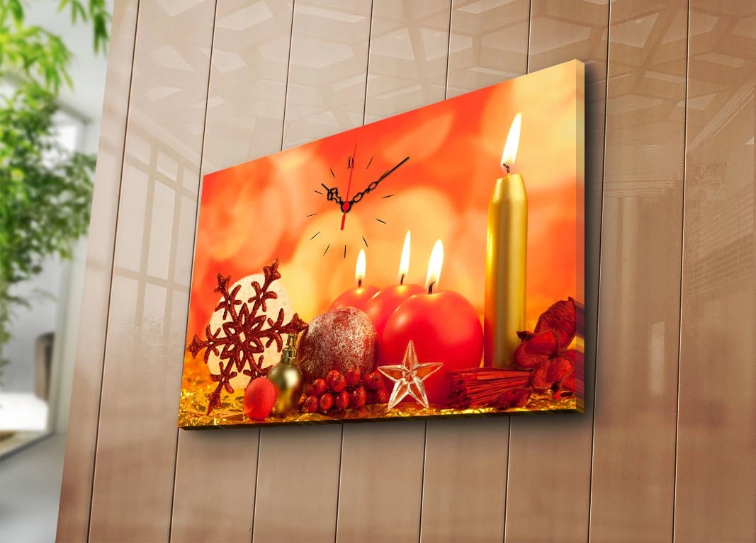 Orë muri dekorative në kanavacë, shumëngjyrëshe, Wallity, YYCS-2