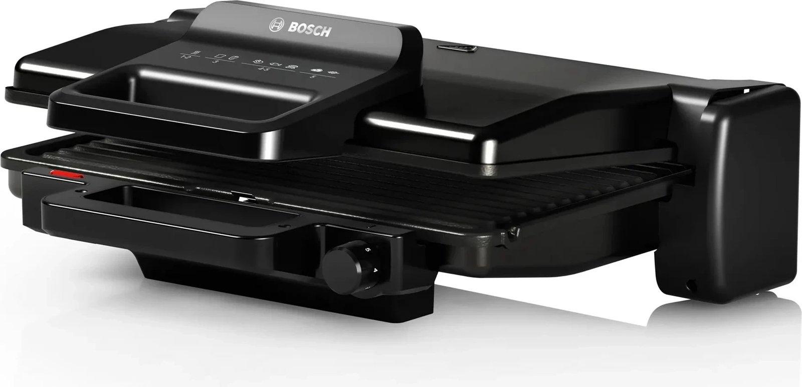 Grill kontakti Bosch TCG3323, 2000 W, Alumini
